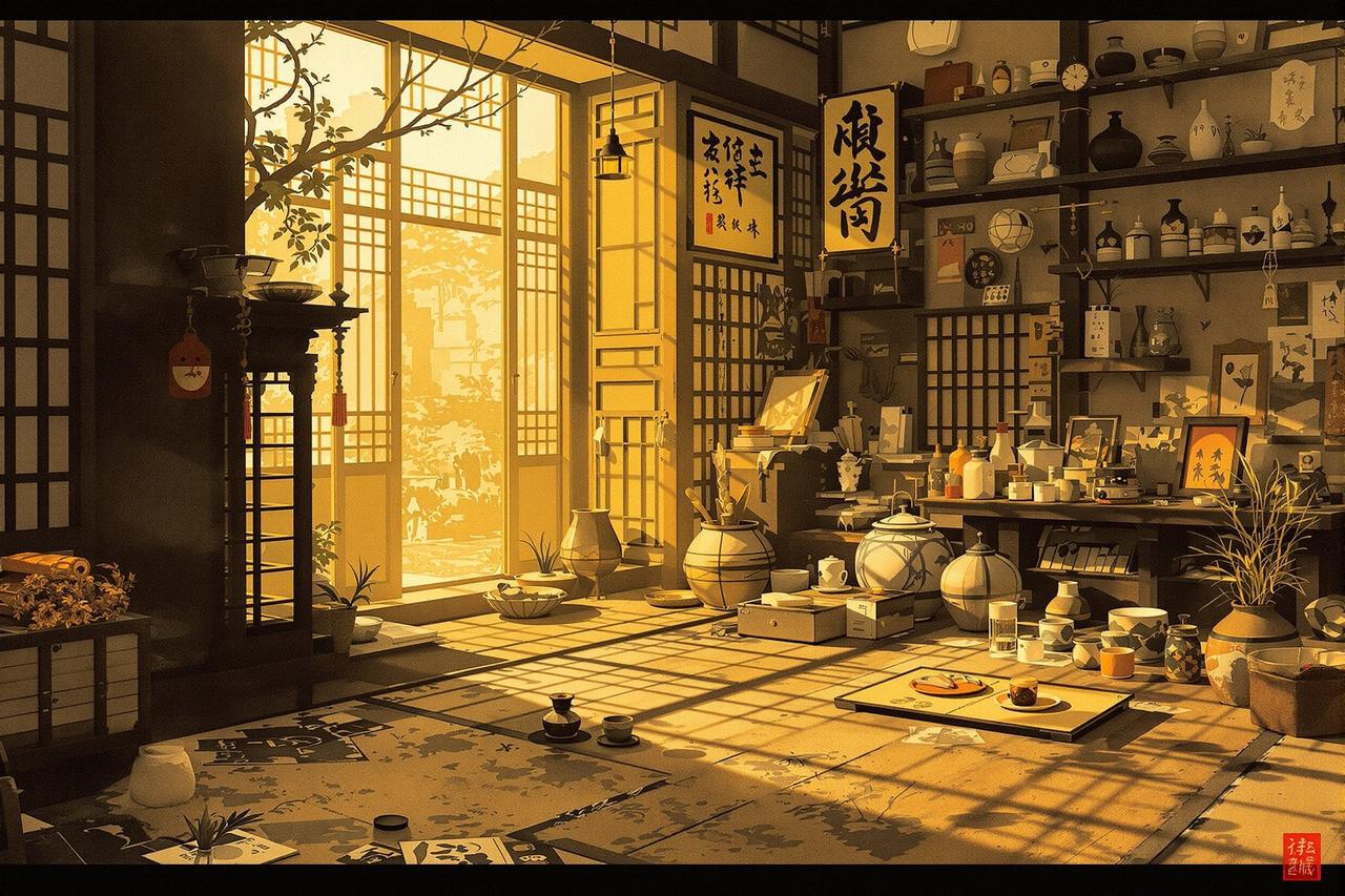 幽冥诡匠 - 美术风格案例 - 百灵短剧 幽冥诡匠 - 美术风格案例 - 百灵短剧